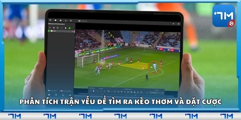Phân tích trận yếu để tìm ra kèo thơm và đặt cược